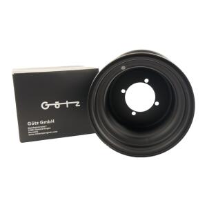 Felge Rad 9x8-110 Schwarz Matt hinten