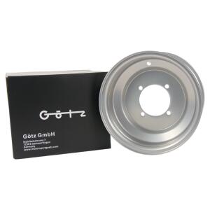 Felge Rad vorne 10x5-110 Quad ATV Silber