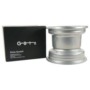 Felge 10x8-110 hinten Quad ATV silber Stahlfelge