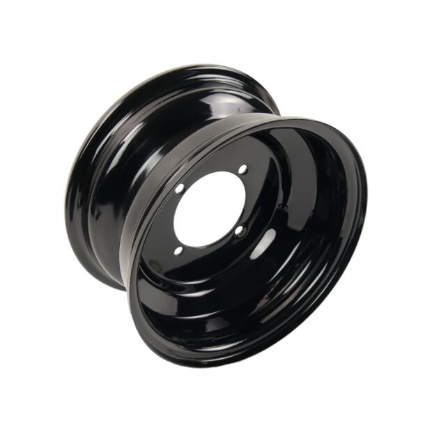 Wheele Rim 10x5-144 Front ATV Black Gloss