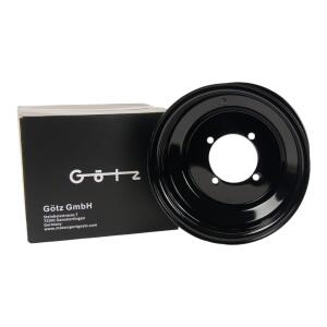 Wheele Rim 10x5-144 Front ATV Black Gloss