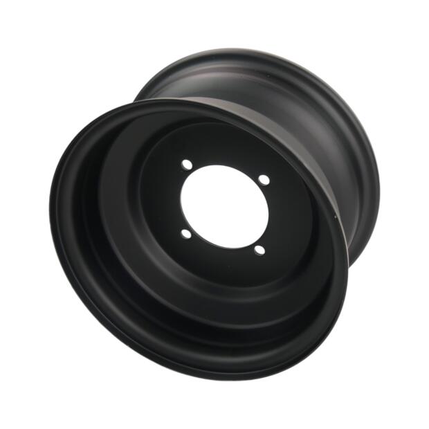 Felge Rad 10x5-144 vorne Quad ATV Schwarz Matt