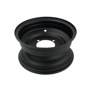 Felge Rad 10x5-144 vorne Quad ATV Schwarz Matt