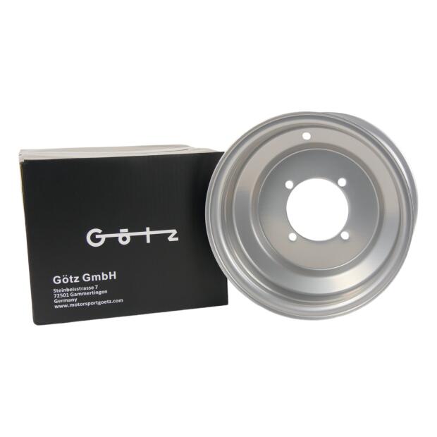 Felge Rad 10x8-137 Quad ATV Silber-grau