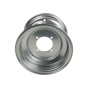 Wheel Rim 10x8-137 rear Quad ATV Chrome