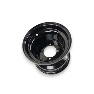 Felge 10x8-137 Quad ATV Schwarz Glänzend