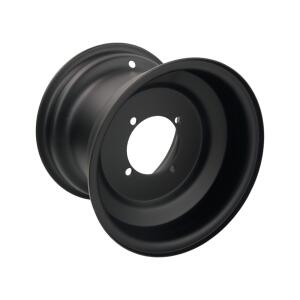 Felge 10x8-137 Quad ATV Schwarz Matt