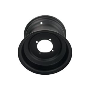 Felge 10x8-137 Quad ATV Schwarz Matt