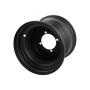 Felge 10x8-137 Quad ATV Schwarz Matt