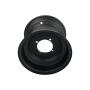 Felge 10x8-137 Quad ATV Schwarz Matt