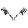 Spiegel Set für Suzuki GSF 1200 1250 VS 1400 GSX 1200 Chrom