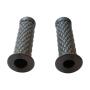 Chopper Motorradgriffe Diamond-Style 7/8" & 1" Schwarz