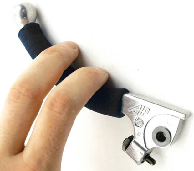 Bremshebelüberzug Set Schaumstoff Schwarz Universal passend