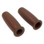 Old School Grip Rubber brown for 22 mm Handlebar Chopper Bobber CafeRacer