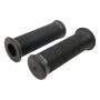 Universal Vintage Grip Rubber Black 22mm (7/8") 1" Grips