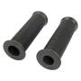 Universal Vintage Grip Rubber Black 22mm (7/8") 1" Grips