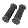 Universal Vintage Grip Rubber Black 22mm (7/8") 1" Grips