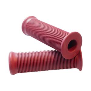Universal Vintage Grip Rubber Dark Red 22mm (7/8") Grips 22mm