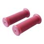 Universal Vintage Grip Rubber Dark Red 22mm (7/8") Grips 22mm