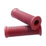 Universal Vintage Grip Rubber Dark Red 22mm (7/8") Grips 22mm