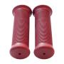Universal Vintage Grip Rubber Dark Red 22mm (7/8") Grips 22mm