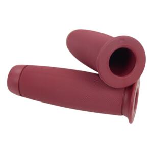 Griffset Griffgummi Dunkel Rot 7/8  1 Universal für Motorräder
