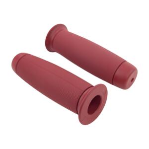 Griffset Griffgummi Dunkel Rot 7/8  1 Universal für Motorräder