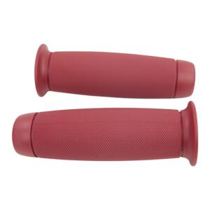 Griffset Griffgummi Dunkel Rot 7/8  1 Universal für Motorräder