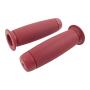 Griffset Griffgummi Dunkel Rot 7/8  1 Universal für Motorräder