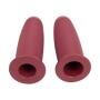 Griffset Griffgummi Dunkel Rot 7/8  1 Universal für Motorräder