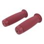 Griffset Griffgummi Dunkel Rot 7/8  1 Universal für Motorräder