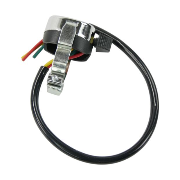 Chrom Blinkerschalter Old Style für 22 mm Lenker