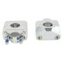 Universal Klemmhalterung für Motorrad Lenker 22 mm Aluminium