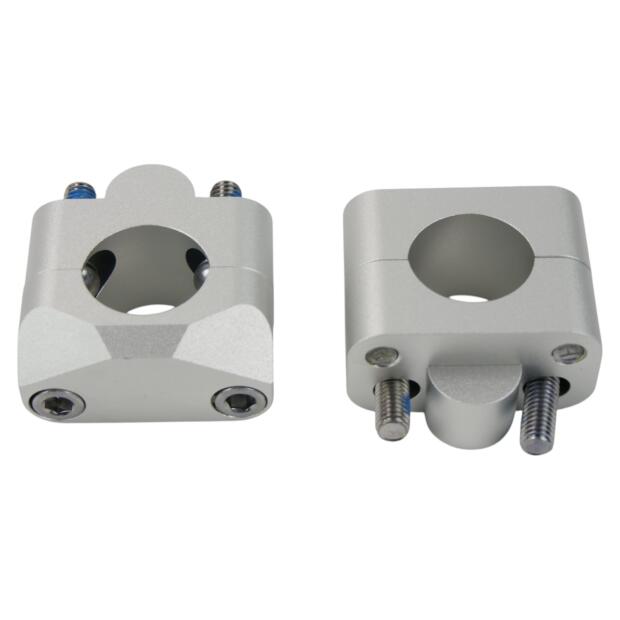 Lenkererhöhung Adapter 28,6 auf 22 mm CNC für Supermoto