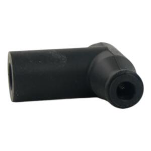 Silicone spark plug connector for 10/12/14 mm spark plug thread 90°