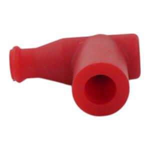 Zündkerzenstecker Silikon für 14 mm Kerzengewinde 90° Rot