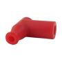 Silikon Zündkerzenstecker für 10/12/14 mm Kerzengewinde 90° Rot