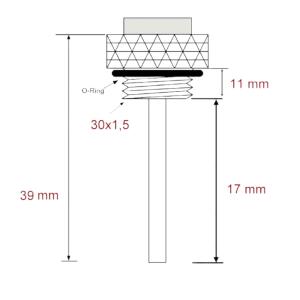 Öltemperatur Direktmesser für Kawasaki/Yamaha