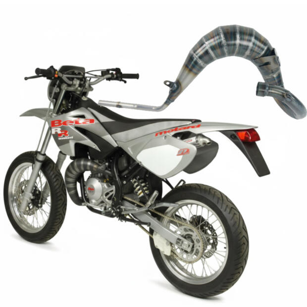 Auspuff Krümmer Giannelli für Beta 50 RR Enduro 05-08 mit ABE