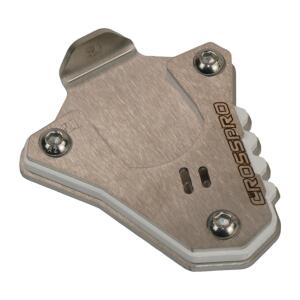 Seitenständer-Basisverlängerung Weiß...