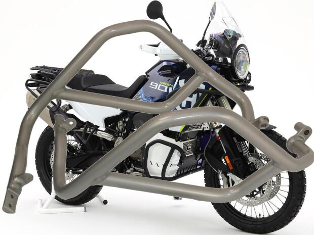 Crash Bar Upper for Husqvarna Norden 901 Expedition Silver Matt