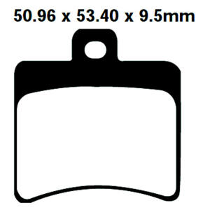 Bremsbeläge vorne & hinten für Benelli Velvet 125 / 250 / LC Touring