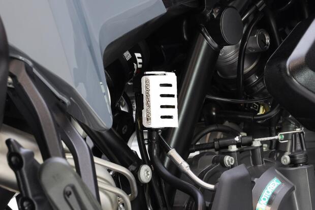 Rear Brake Resevoir Protection for KTM Husqvarna Duke Norden 790 890 901 White