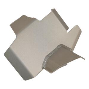 Stoßdämpfer Hitzeschild Hinten für Husqvarna Norden 901 Bj. 24 Silber Matt