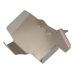 Stoßdämpfer Hitzeschild Hinten für Husqvarna Norden 901 Bj. 24 Silber Matt