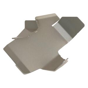 Stoßdämpfer Hitzeschild Hinten für Husqvarna Norden 901 Bj. 24 Silber Matt