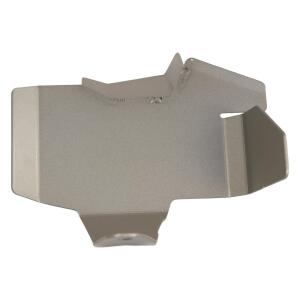 Stoßdämpfer Hitzeschild Hinten für Husqvarna Norden 901 Bj. 24 Silber Matt