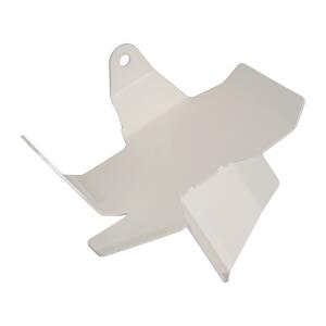 Stoßdämpfer Hitzeschild Hinten für Husqvarna Norden 901 ab Bj. 24 Weiß