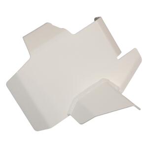 Stoßdämpfer Hitzeschild Hinten für Husqvarna Norden 901 ab Bj. 24 Weiß