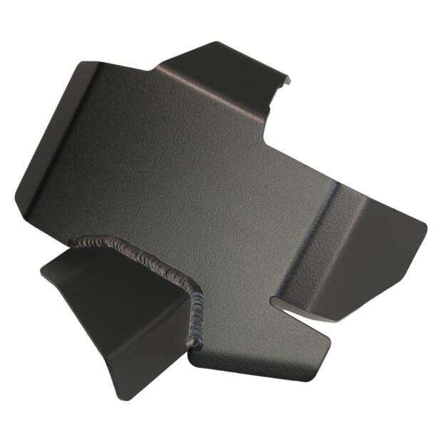 Stoßdämpfer Hitzeschild Hinten für Husqvarna Norden 901 Bj. 24 Schwarz Texturiert